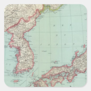 Sticker Carré Le Japon