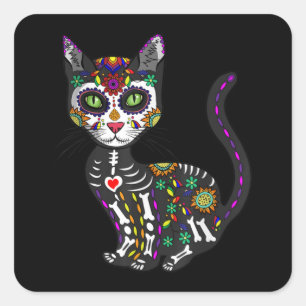 Sticker Carré Le Jour de la mort