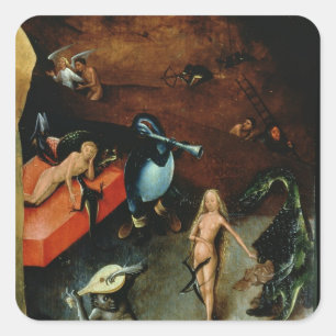 Sticker Carré Le jugement Dernier 2