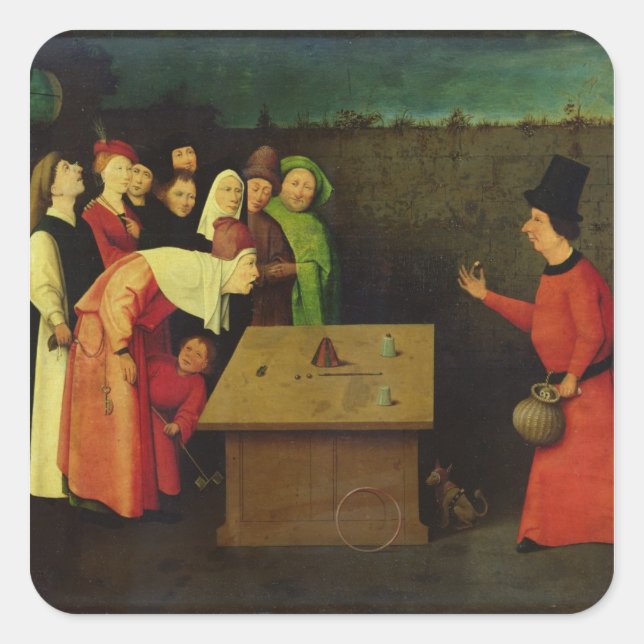 Sticker Carré Le juré (Devant)