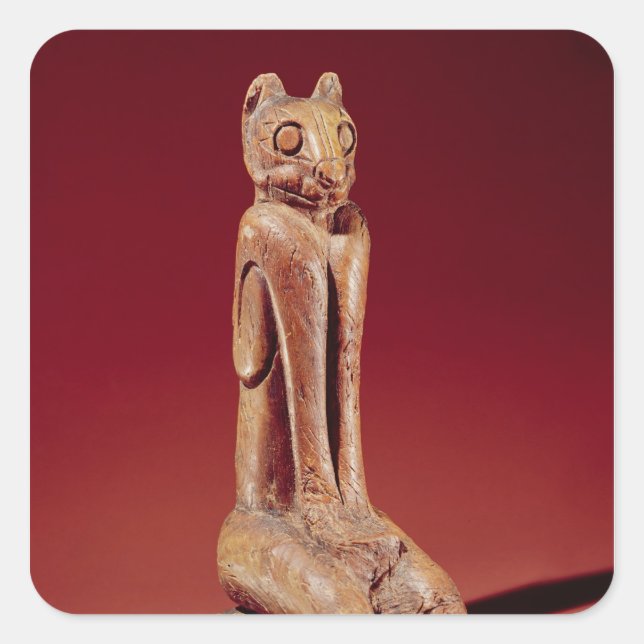 Sticker Carré Le Key Marco Cat, de Floride (Devant)