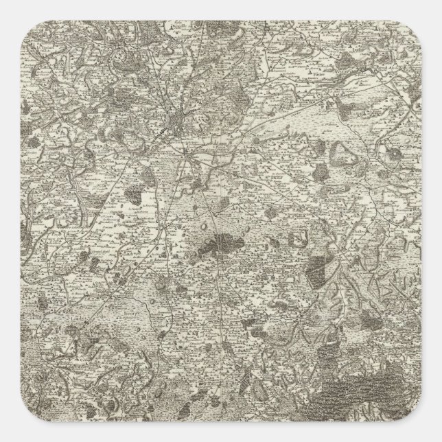 Sticker Carré Le Mans (Devant)