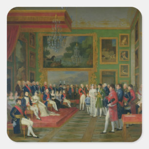 Sticker Carré Le mariage d'Eugène de Beauharnais