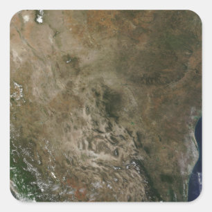 Sticker Carré Le Mexique et les Etats-Unis du sud-ouest