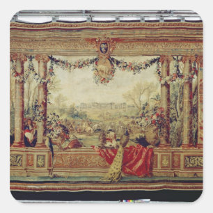 Sticker Carré Le mois d'avril/ Château de Versailles