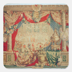 Sticker Carré Le mois de février