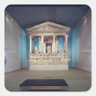 Sticker Carré Le monument de Nereid, Xanthos, c.390-380 AVANT