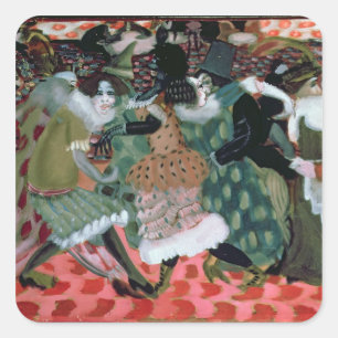 Sticker Carré Le Morte-Saison à Paris, 1913