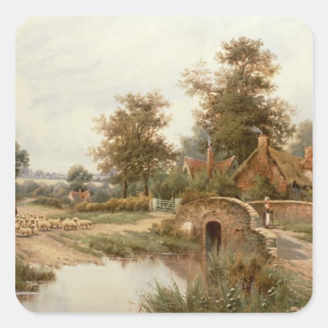 Sticker Carré Le Mouton (Devant)