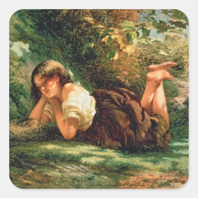 Sticker Carré Le Nid (Devant)