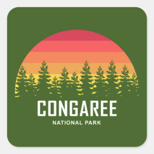Sticker Carré Le Parc national de Congaree