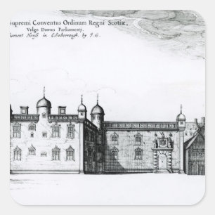 Sticker Carré Le Parlement d'Édimbourg