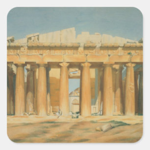 Sticker Carré Le parthenon, Athènes, 1810-37
