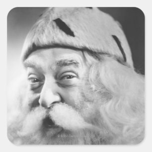 Sticker Carré Le père noël