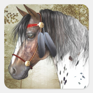 Sticker Carré Le ponton indien