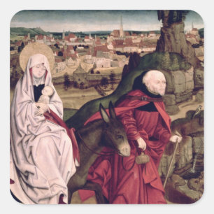 Sticker Carré Le retable de Schotten