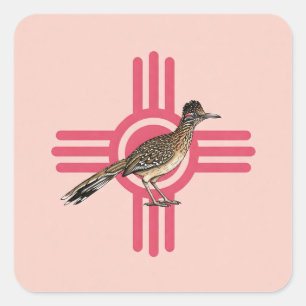 Sticker Carré Le Roadrunner