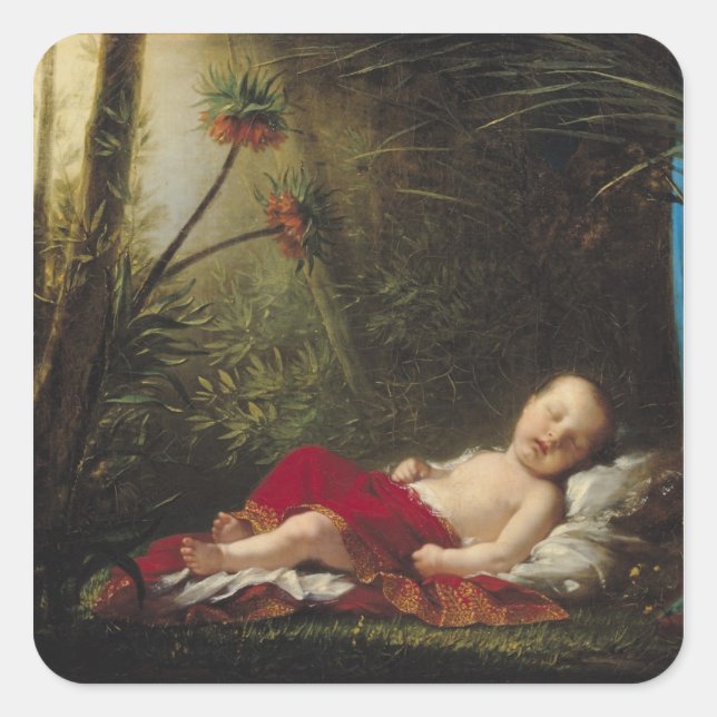 Sticker Carré Le roi de Rome, 1811 (Devant)