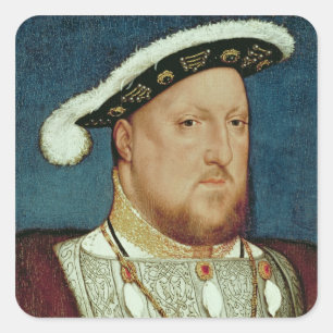 Sticker Carré Le Roi Henry VIII