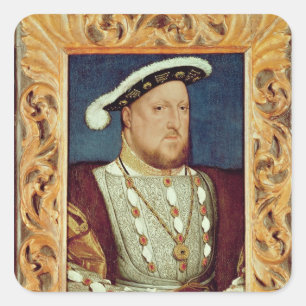 Sticker Carré Le Roi Henry VIII