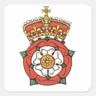 Sticker Carré Le Rose Tudor