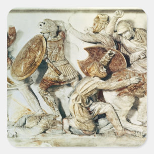 Sticker Carré Le sarcophage d'Alexandre