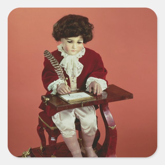 Sticker Carré Le scribe (Devant)