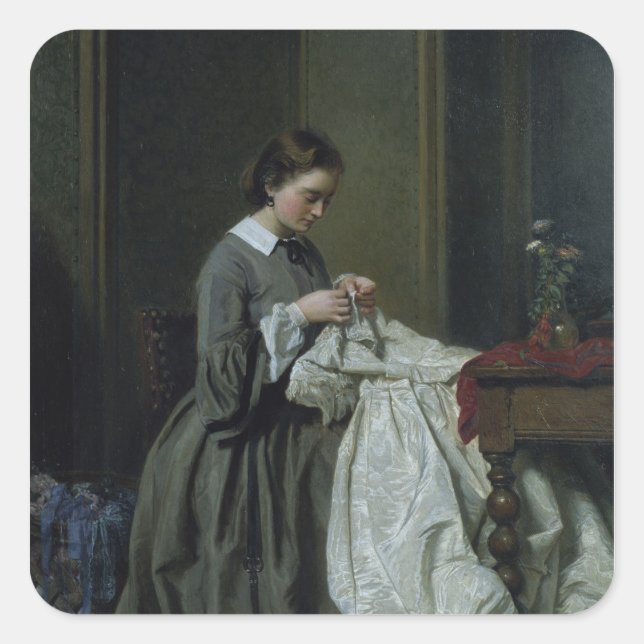 Sticker Carré Le Séamstress (Devant)