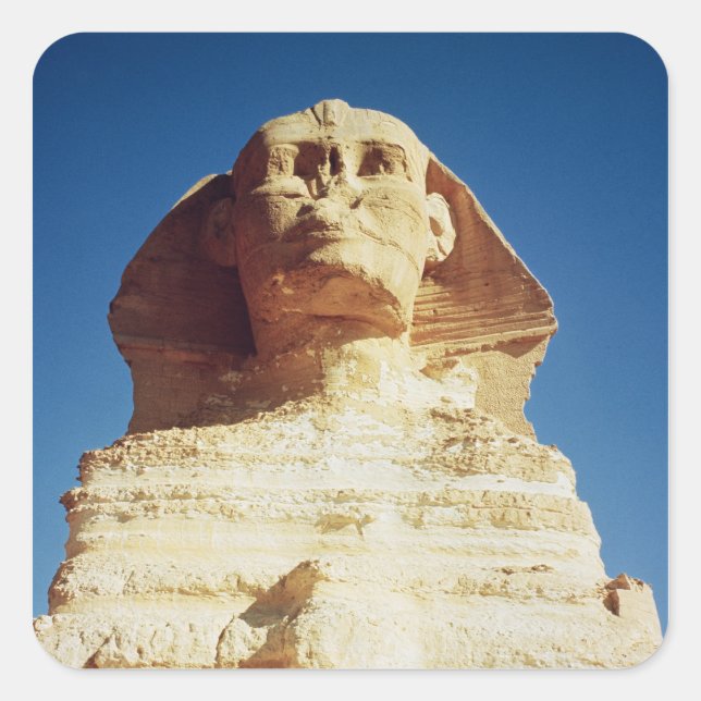 Sticker Carré Le Sphinx, datant du règne du roi (Devant)