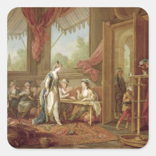 Sticker Carré Le Sultana Commander Des Tapisseries