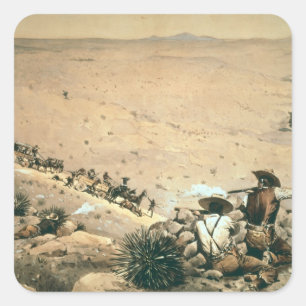 Sticker Carré "Le support", c.1900 (huile sur la toile)