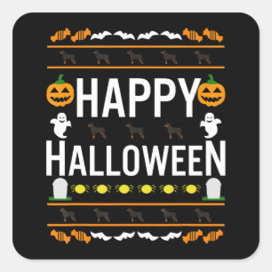 Sticker Carré Le T-shirt Dog-Shirt de Rottweiler