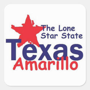 STICKER CARRÉ LE TEXAS