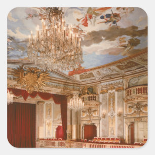 Sticker Carré Le théâtre