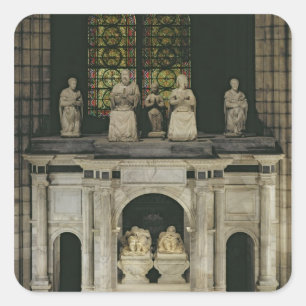 Sticker Carré Le Tombeau de François Ier et Claude de France