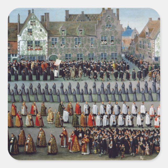 Sticker Carré Le triomphe (Devant)