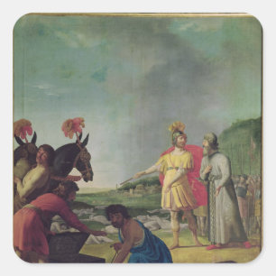 Sticker Carré Le triomphe de Judas Maccabeus