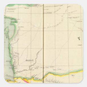 Sticker Carré Le Turkménistan Iran 53