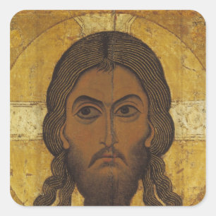 Sticker Carré Le visage saint