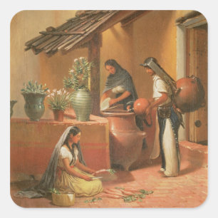 Sticker Carré Le Water Place (Tortugo)