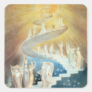 Sticker Carré L'échelle de Jacob