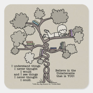 Sticker Carré Leçons apprises