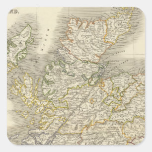 Sticker Carré L'Ecosse 24