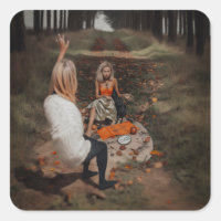 Lecteur Psychique Moyen Witchy Dark Occult AI Art