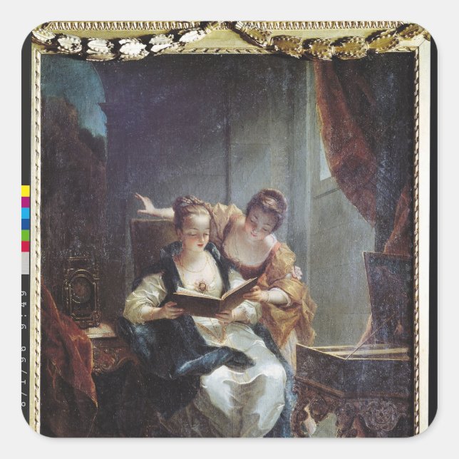 Sticker Carré Lecteurs (Devant)