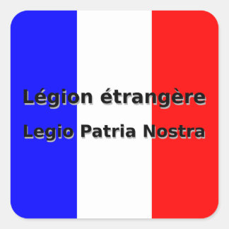 Sticker Carré Legion Etrangère - Legio Patria Nostra