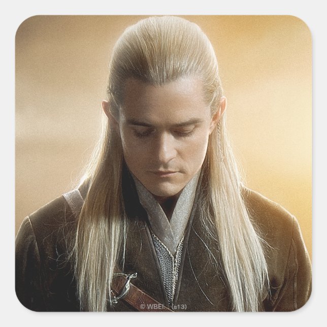 Sticker Carré LEGOLAS GREENLEAF™ Poster de caractères 2 (Devant)