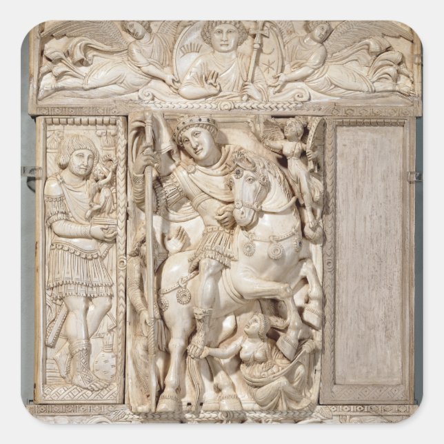 Sticker Carré L'empereur triomphant (Devant)