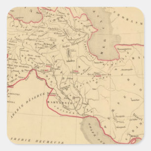 Sticker Carré L'Empire des Perses