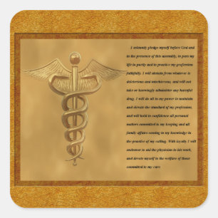 Sticker Carré L'engagement de Florence Nightingale